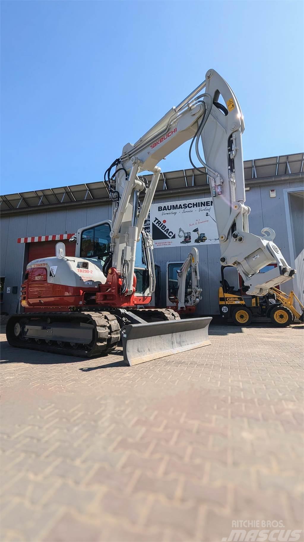 Takeuchi TB290-2 CV Excavadoras sobre orugas