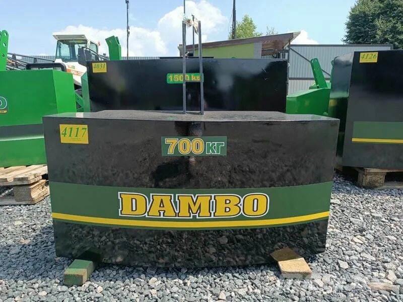  Tridaagro Dambo 700 Contrapeso delantero