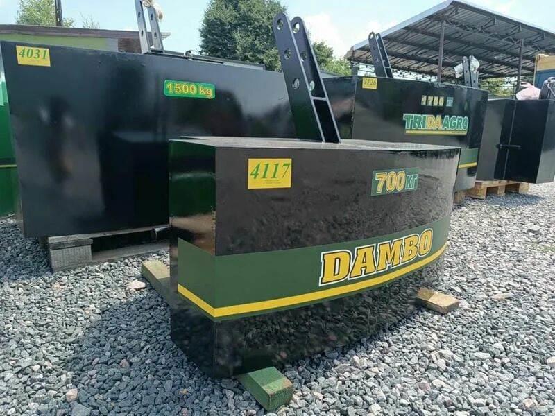  Tridaagro Dambo 700 Contrapeso delantero