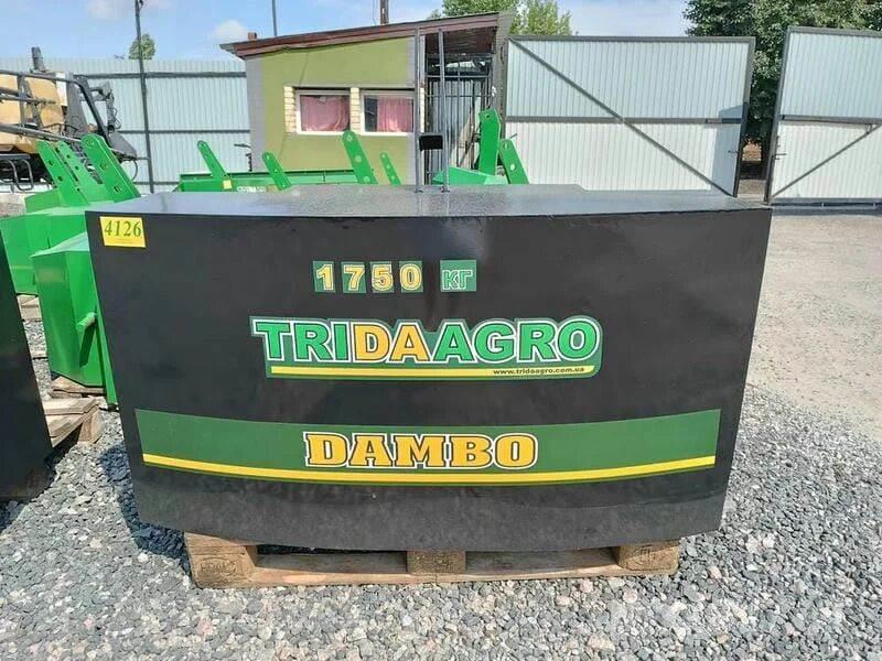  Tridaagro Dambo 1750 Contrapeso delantero