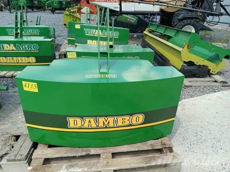  Tridaagro Dambo 750 Contrapeso delantero