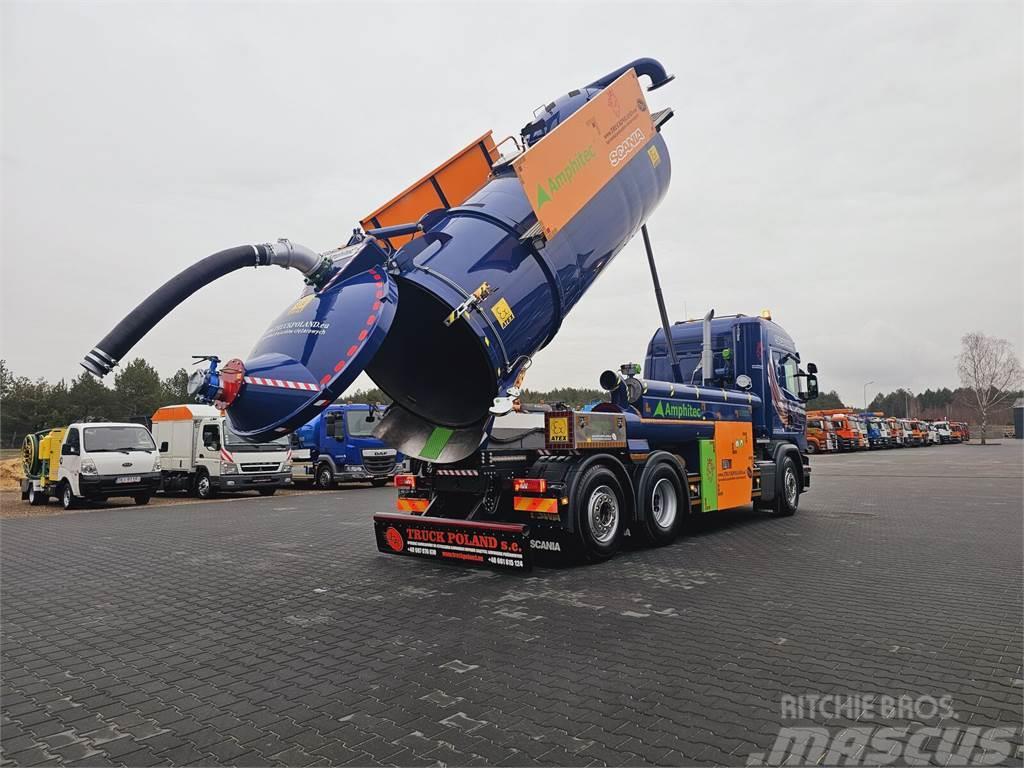 Scania Amphitec VORTEX ATEX EURO 6 vacuum suction loader Camiones aspiradores/combi