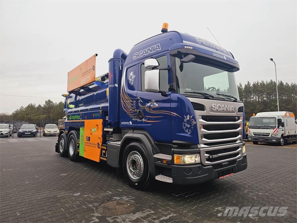 Scania Amphitec VORTEX ATEX EURO 6 vacuum suction loader Excavadoras especiales