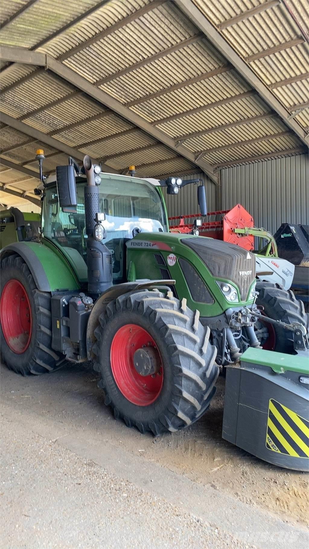 Fendt 724 Tractores