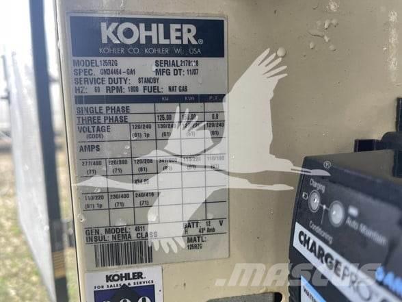 Kohler 125RZG Generadores de gas