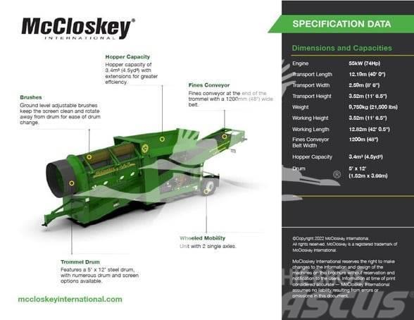 McCloskey 512A Machacadoras