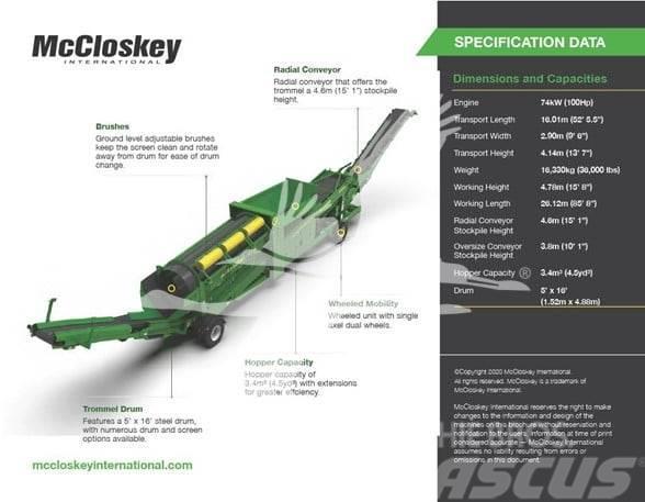 McCloskey 516RE Machacadoras