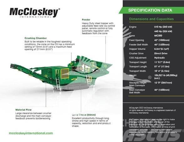 McCloskey C3 Trituradoras