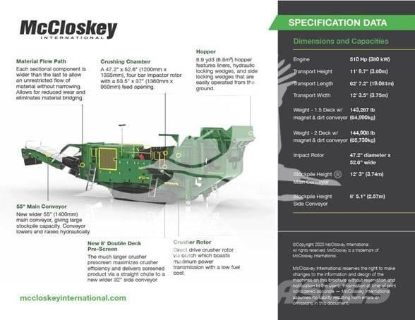 McCloskey I54RV3 Trituradoras