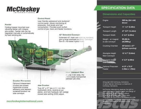 McCloskey J45 Trituradoras