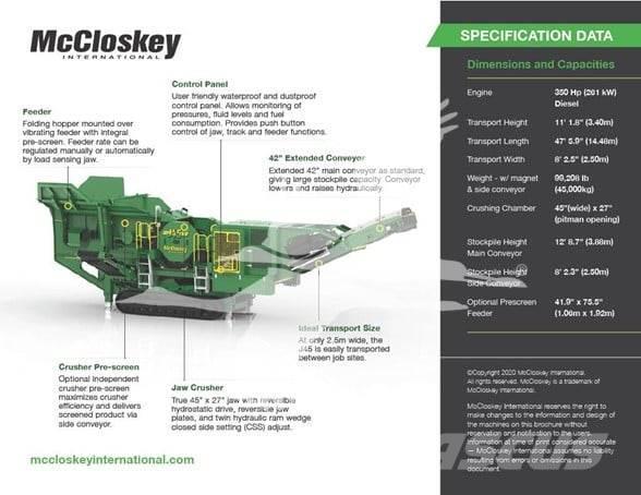 McCloskey J45 Trituradoras