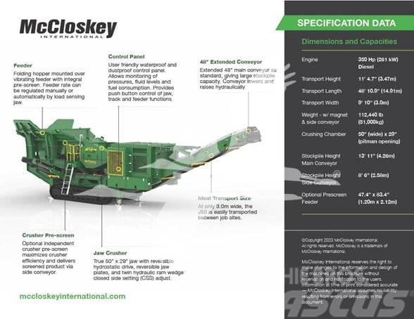 McCloskey J50 Trituradoras