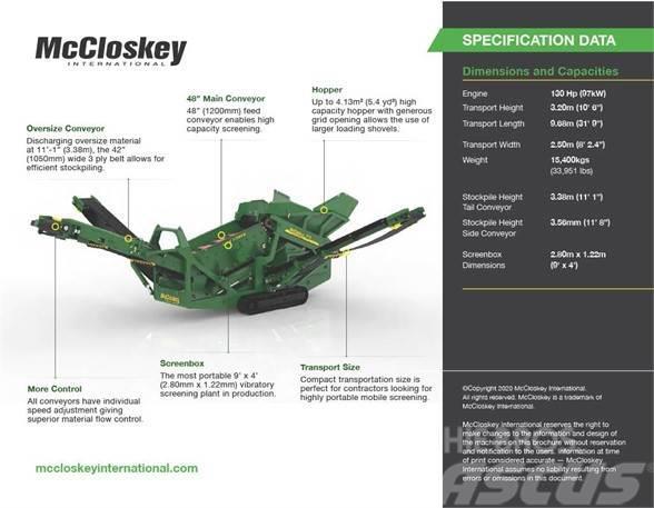 McCloskey R70 Machacadoras