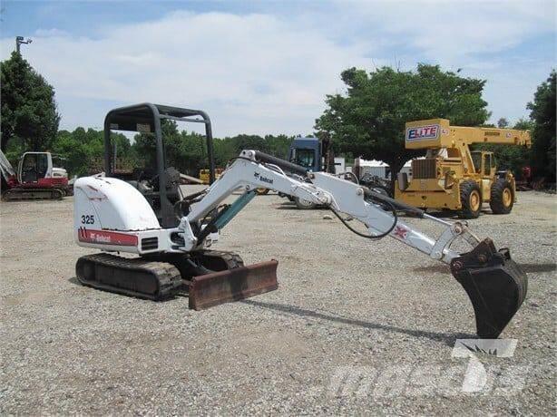 Bobcat 325 Excavadoras sobre orugas