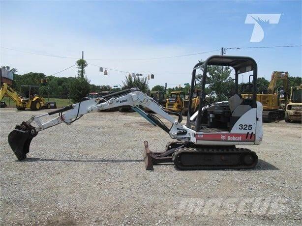 Bobcat 325 Excavadoras sobre orugas