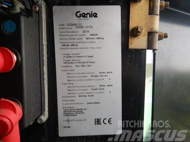 Genie GS2669DC Plataformas tijera