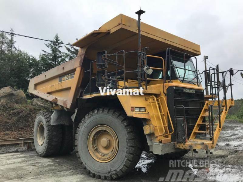 Komatsu HD605-7 Camiones de volteo rigidos