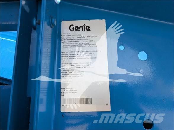 Genie S40 Plataformas con brazo de elevación telescópico