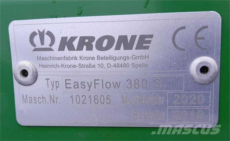 Krone EasyFlow 380S Accesorios para maquinaria de heno y forraje